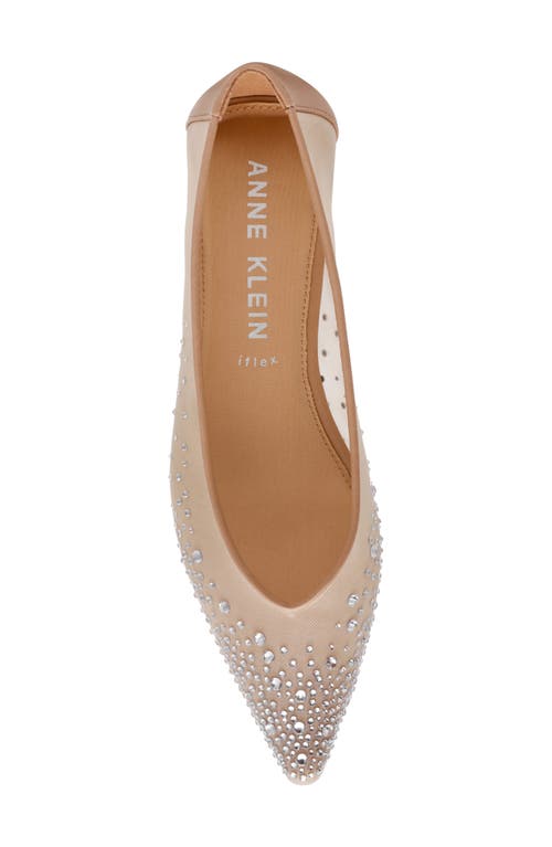 Anne Klein Carlisle Pointed Toe Pump In Gold