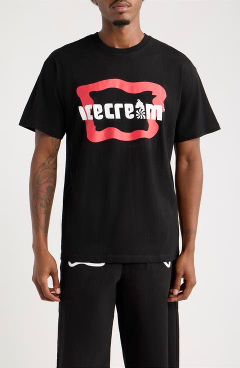 Root Beer Cotton Graphic T-Shirt