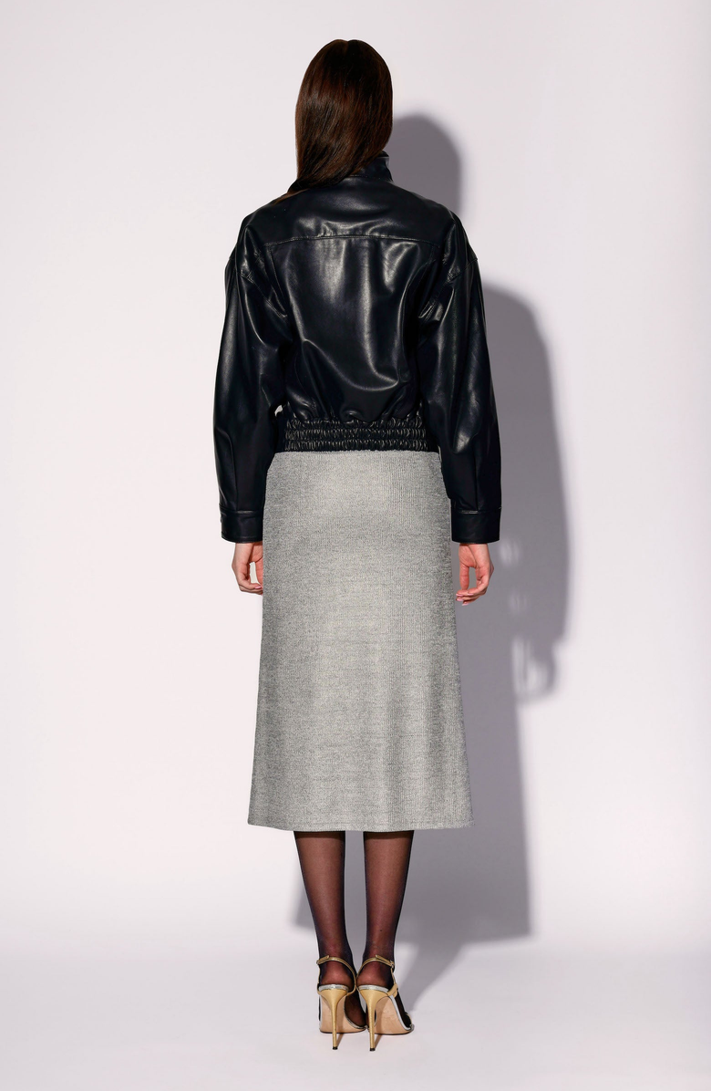 Walter Baker Sonya Leather Jacket, Alternate, color, Black