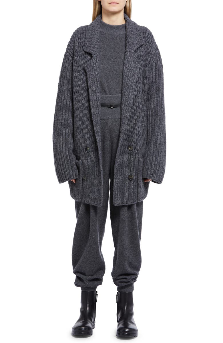 The Row Daverio Boxy Cashmere & Silk Sweater, Alternate, color,