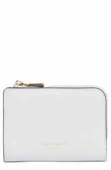 Kate Spade New York ava colorblock pebbled leather zip bifold wallet