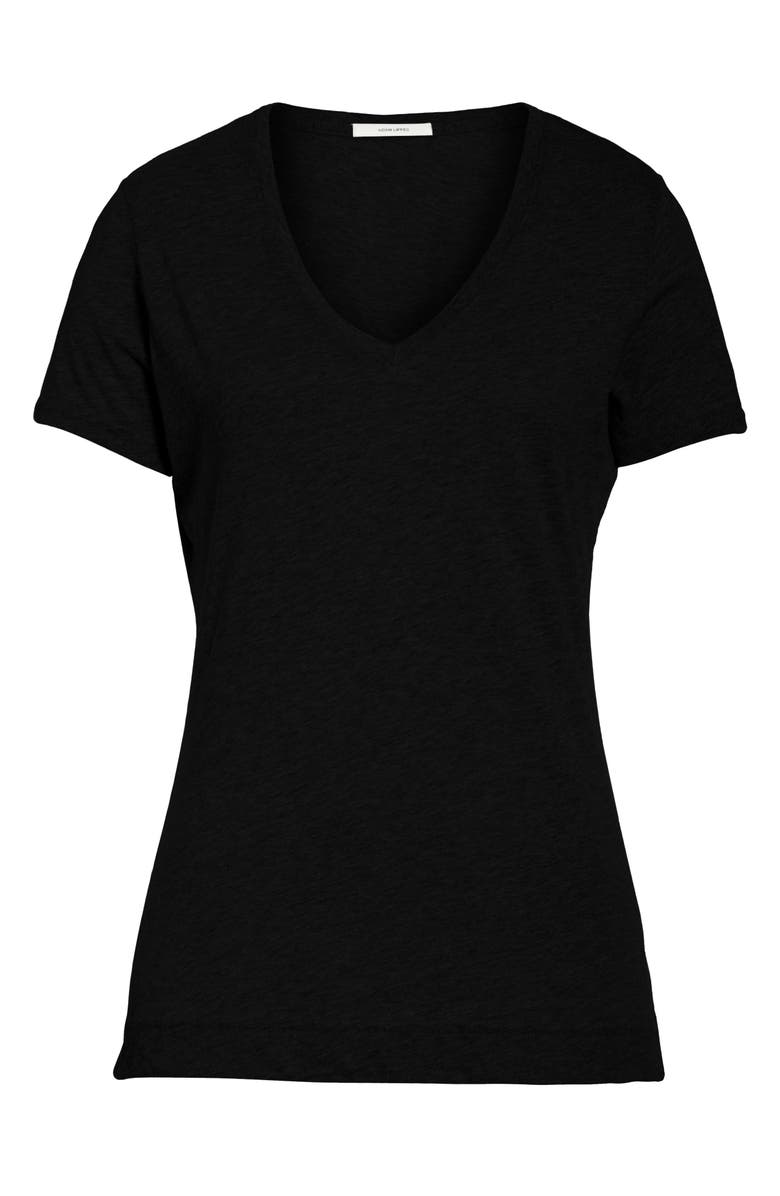 Adam Lippes V-Neck T-Shirt, Alternate, color, 