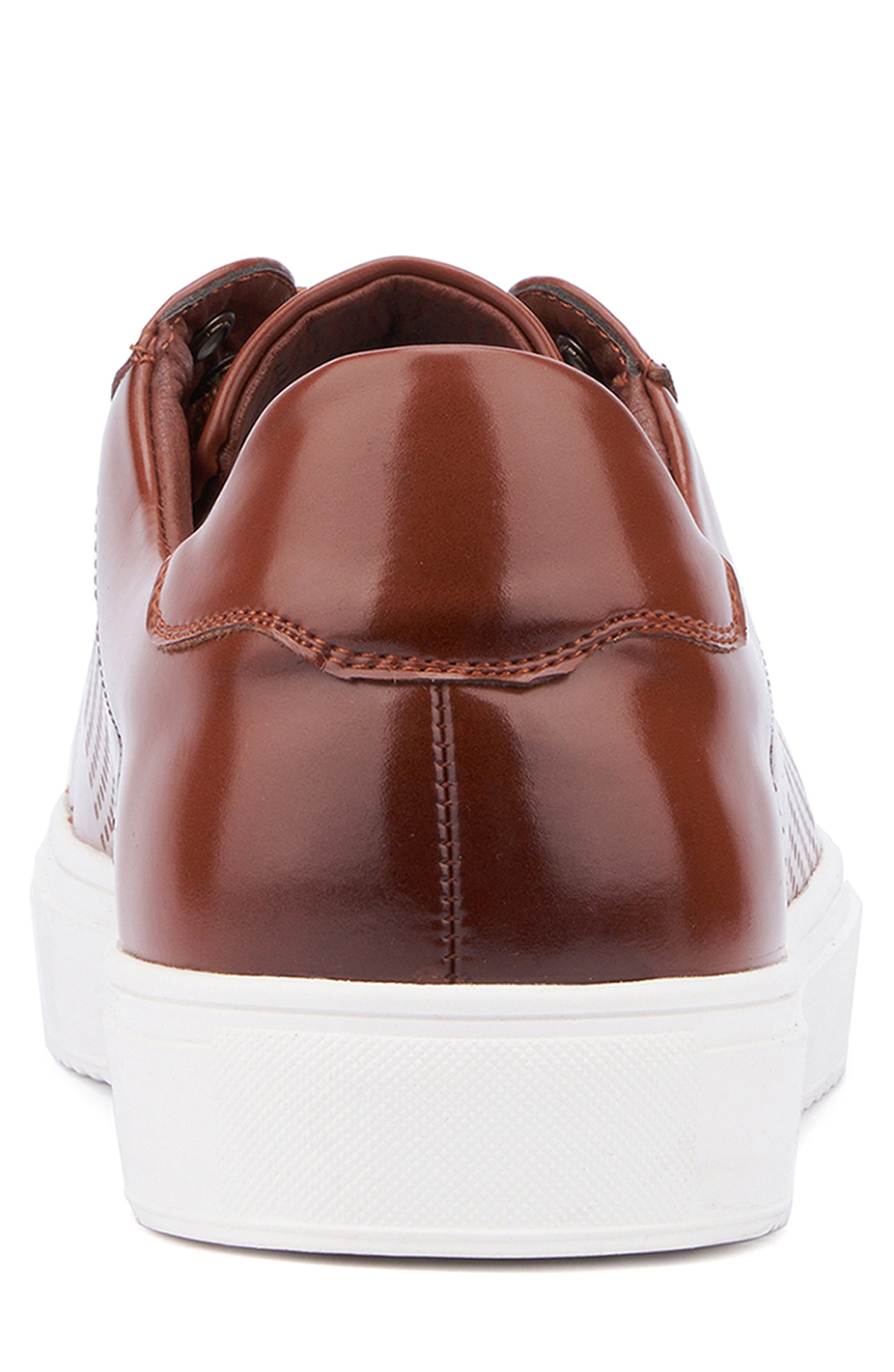 XRAY Bailey Faux Leather Sneaker, Alternate, color, Brown