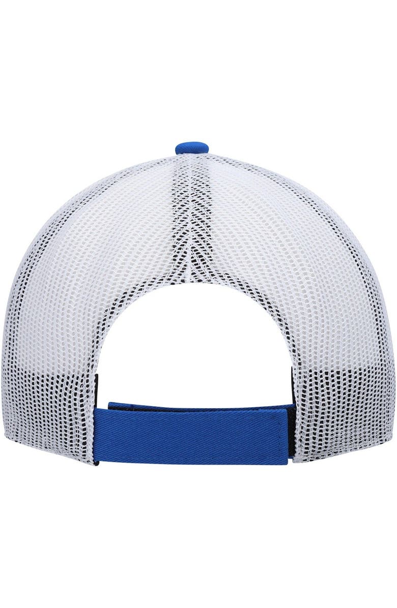 '47 Youth '47 Royal/White Los Angeles Rams Adjustable Trucker Hat, Alternate, color,