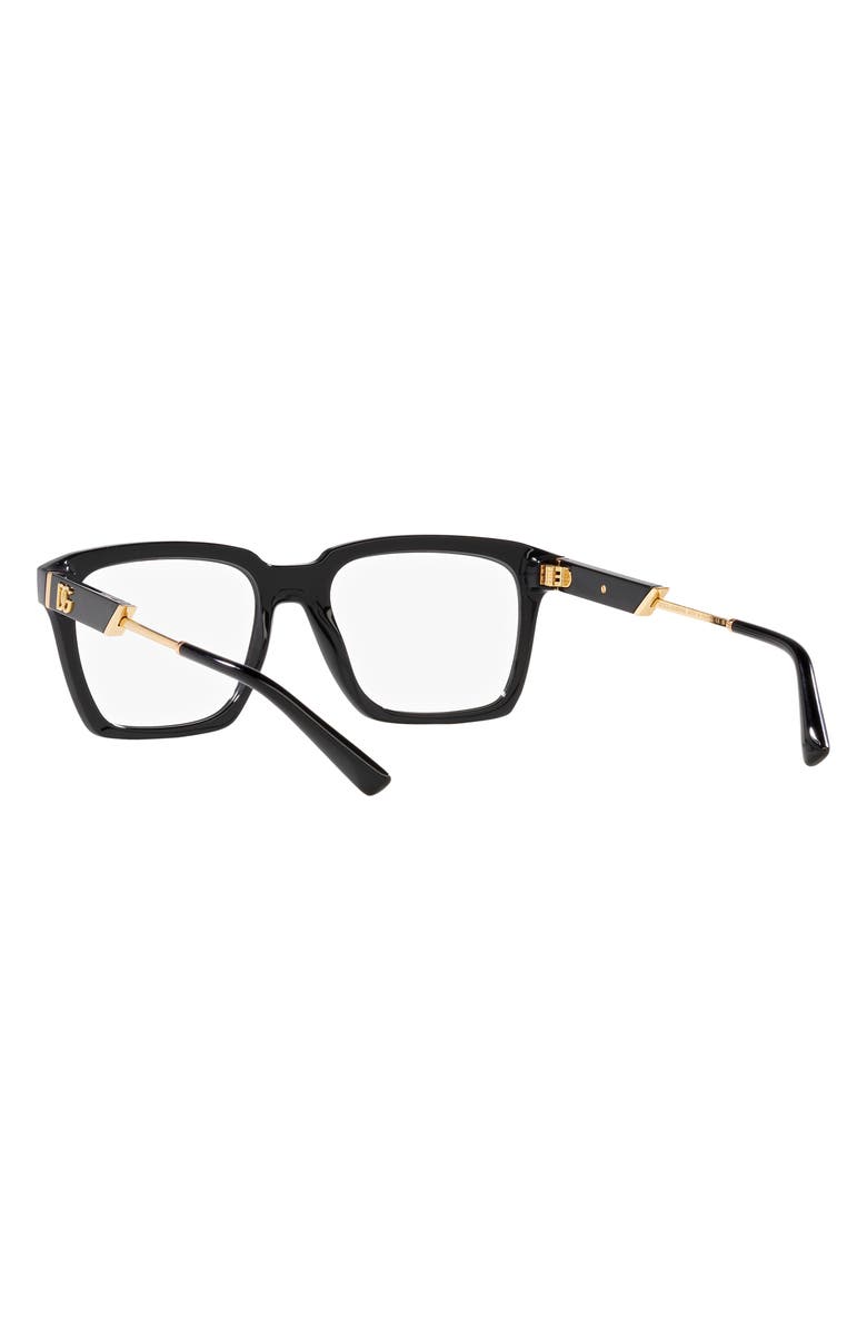 Dolce&Gabbana 54mm Square Optical Glasses, Alternate, color, 