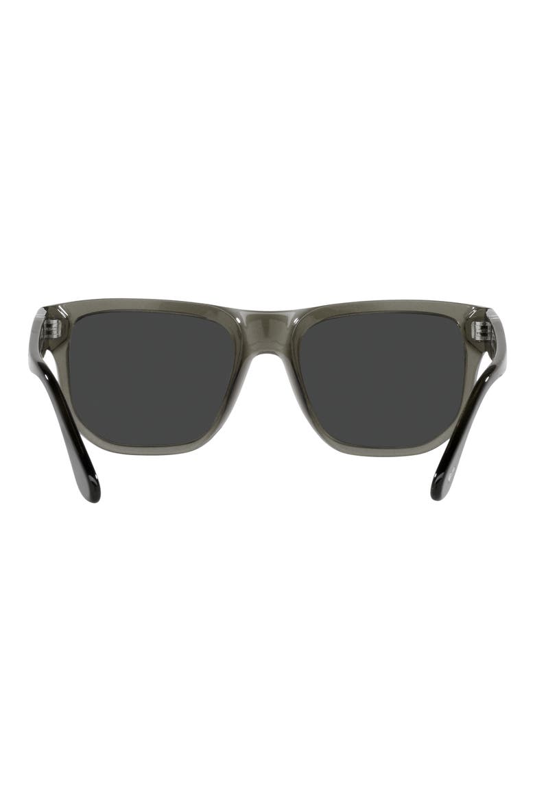 55mm Polarized Square Sunglasses, Alternate, color, GREY