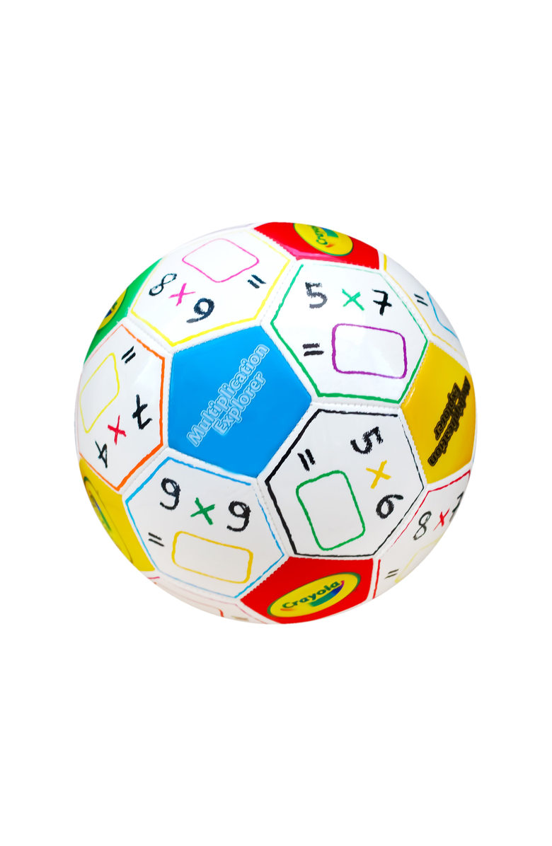 iconsportgroup Division Box Explorer Soccer Ball, Alternate, color, Multiplication Multi