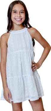 Design History KIds' Embroidered Sleeveless Dress