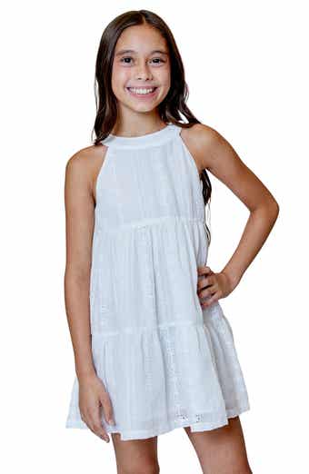 Design History KIds' Embroidered Sleeveless Dress