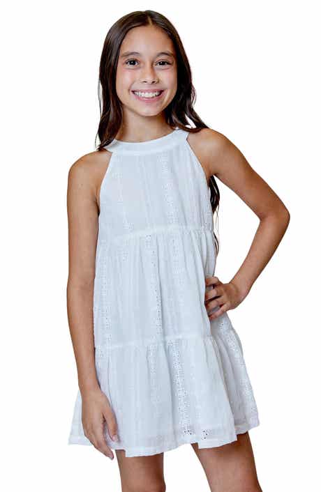 Design History KIds' Embroidered Sleeveless Dress