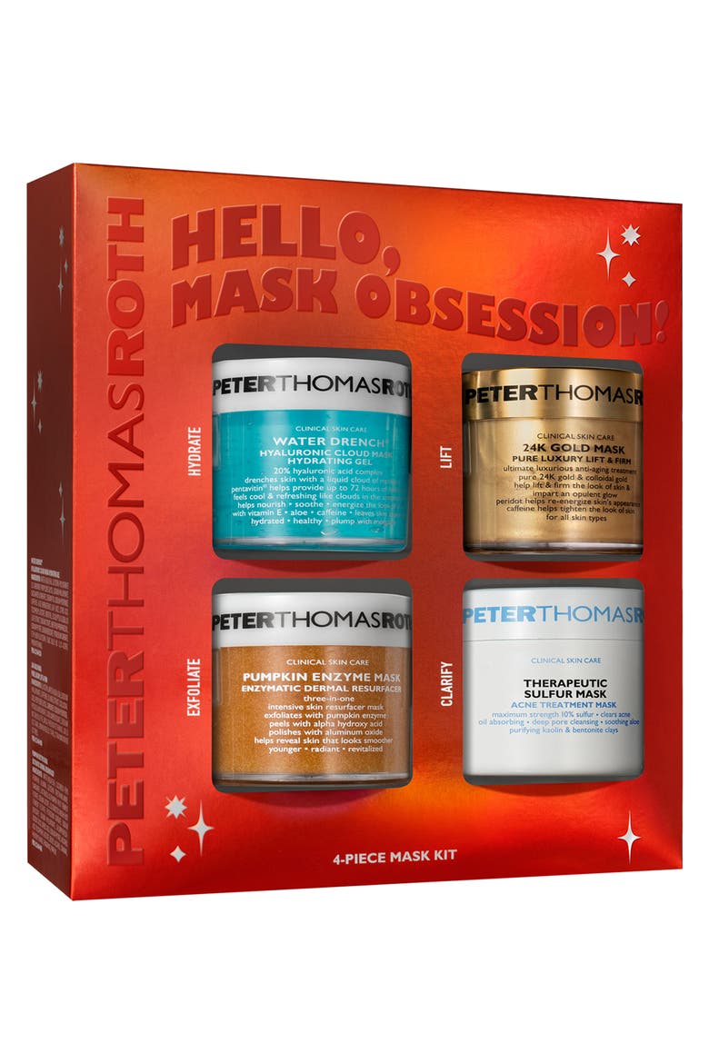 Hello, Mask Obsession! 4-Piece Mask Kit $167 Value, Alternate, color, NO COLOR