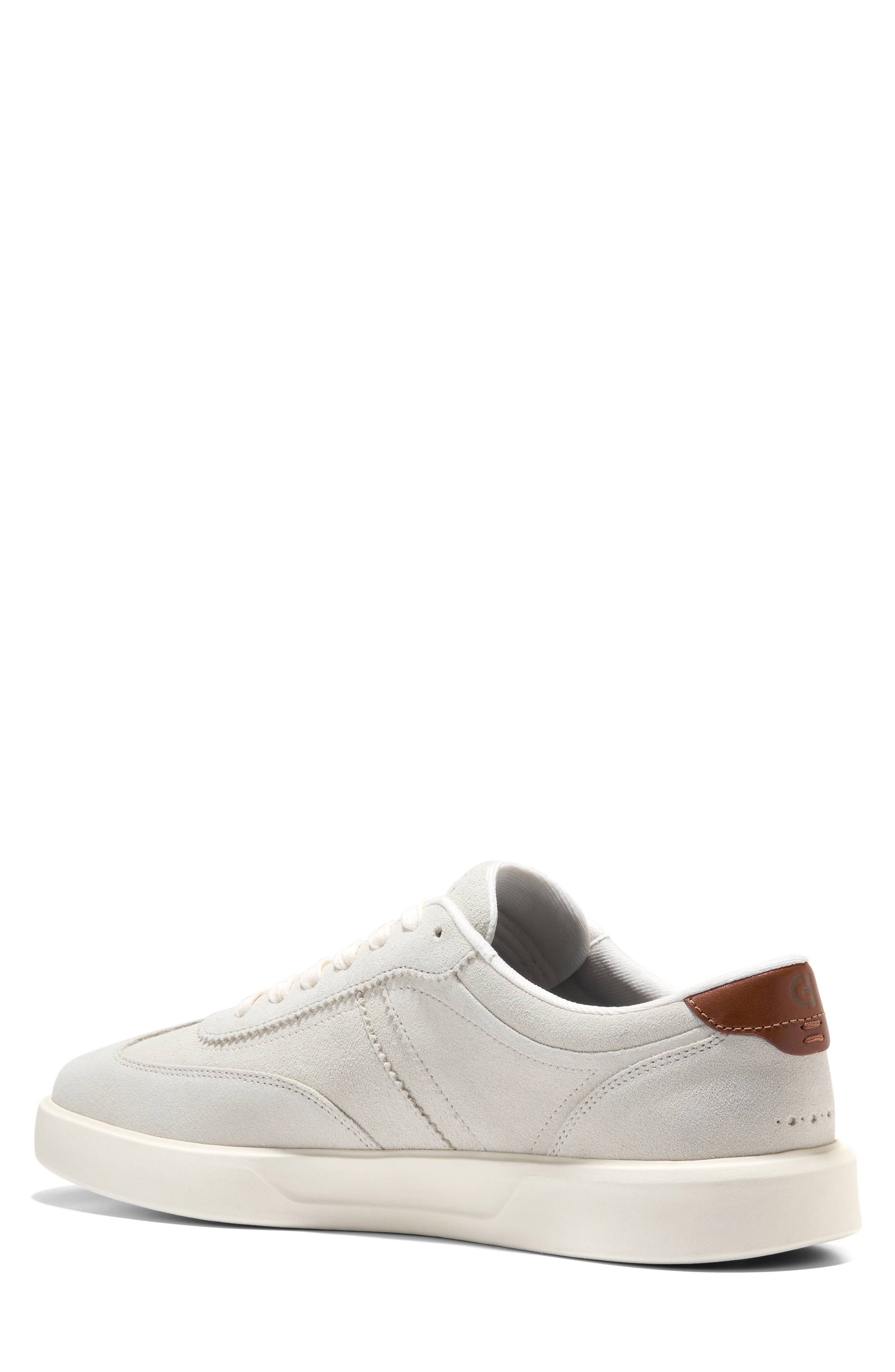 GRAND CROSSCOURT HINGHAM SNEAK, Alternate, color, SILVER BIRCH SUEDE/BRITISH TAN