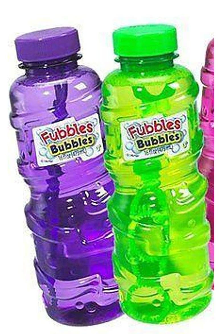 Fubbles 32 Fluid Ounce Bubble Solution, Alternate, color, Multicolored
