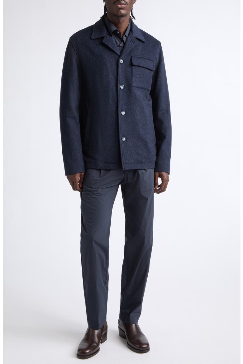 Light Cashwool Jacket, Alternate, color, NAVY