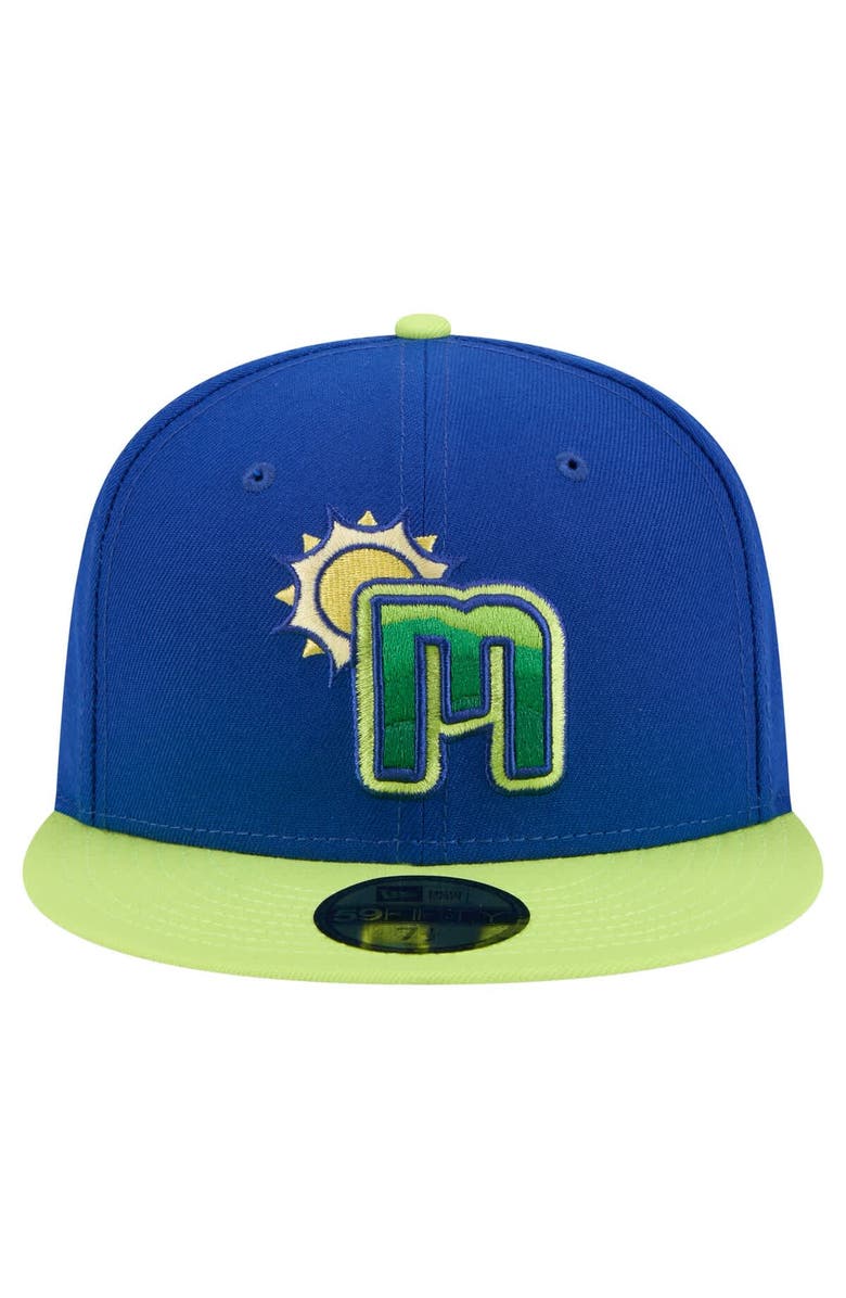 New Era Men's New Era Blue Chattanooga Lookouts Copa de la Diversión 59FIFTY Fitted Hat, Alternate, color, Blue