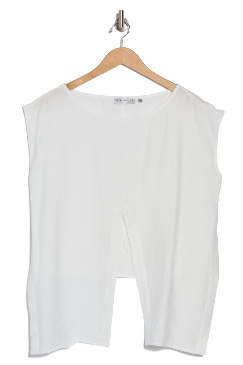 Wrap Top, Alternate, color, OFF WHITE