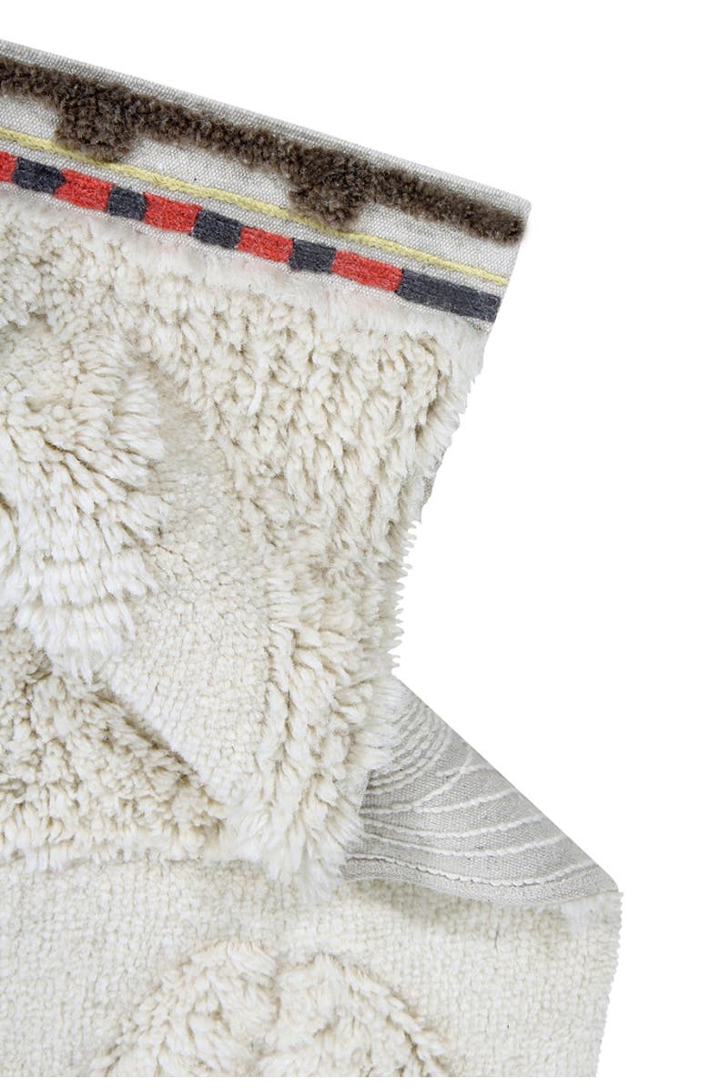 Lorena Canals Woolable Rug Bahari, Alternate, color, Natural, Almond, Charcoal