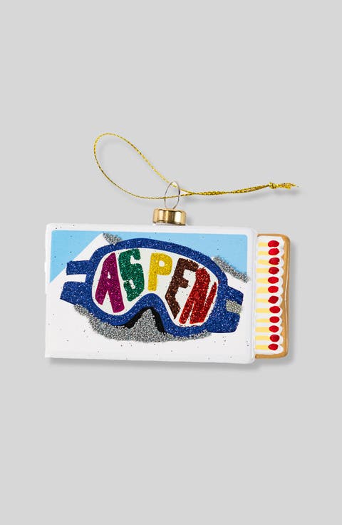 Matchbook Ornament - Aspen