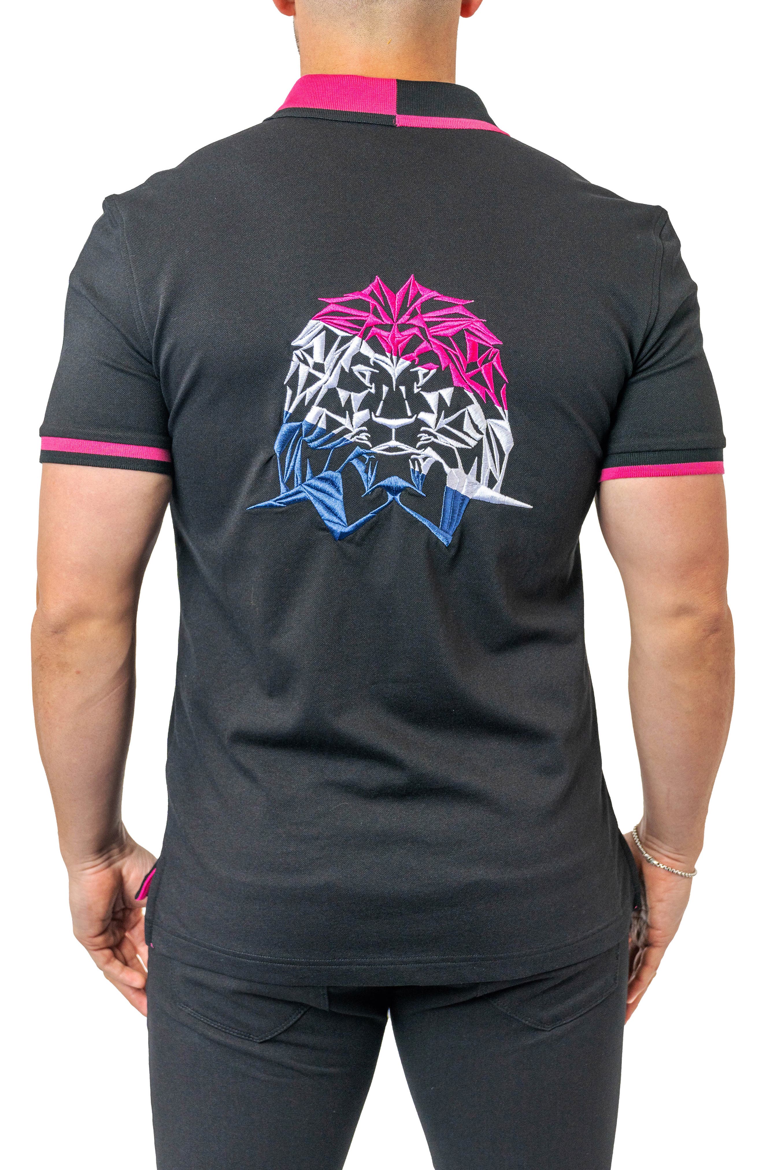 Tipped Delhi Embroidered Polo - image 2