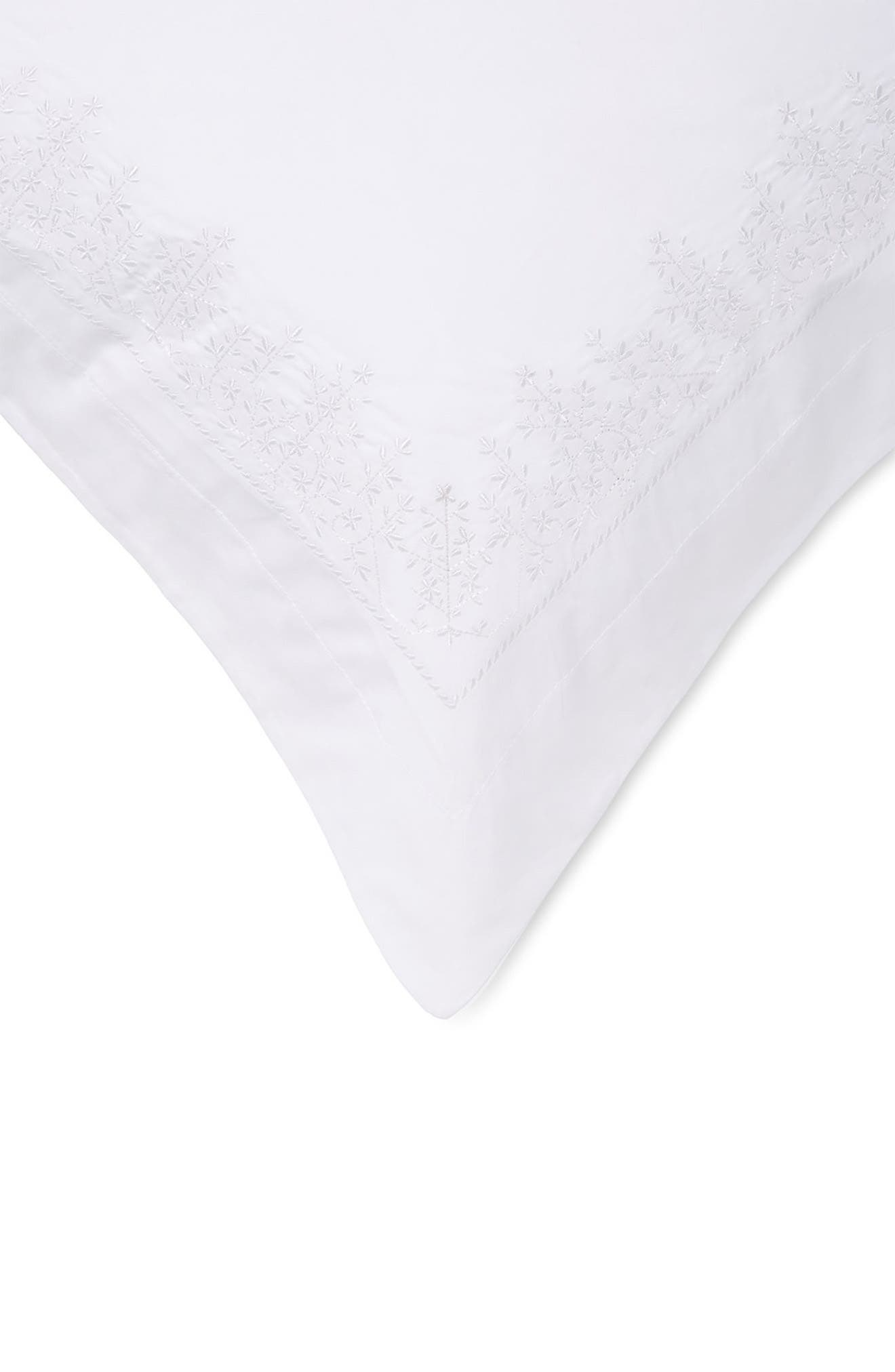 MELANGE HOME Baby's Breath Embroidery Duvet Set - King