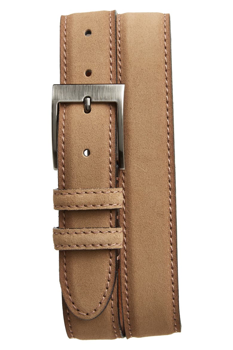 Suede Belt, Main, color, WHISKEY