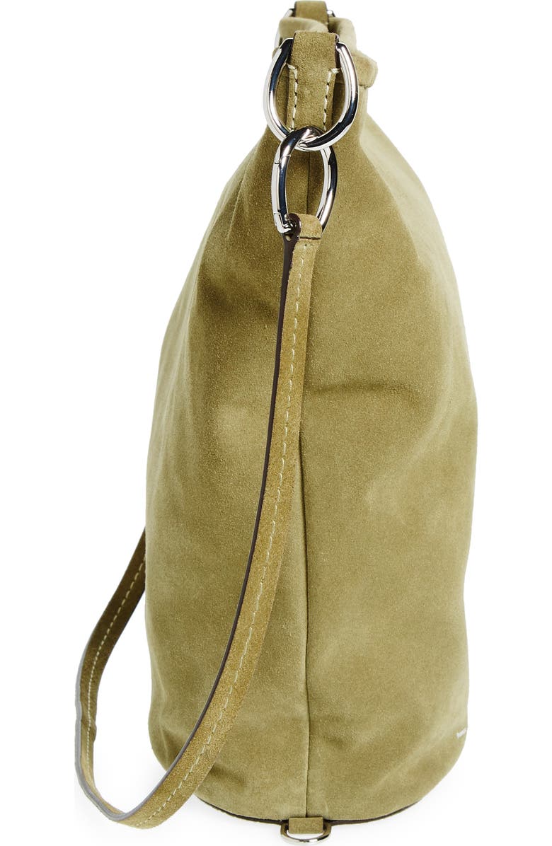 Proenza Schouler White Label Spring Suede Bucket Bag, Alternate, color,