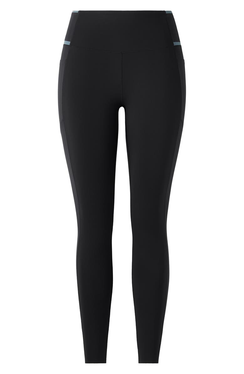 Rhone Instinct Contrast Leggings, Alternate, color, Pure Black