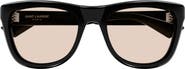 Saint Laurent 53mm Square Sunglasses