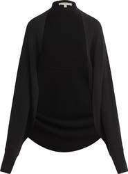 Favorite Daughter The Layla Rib Wool Shrug Cardigan