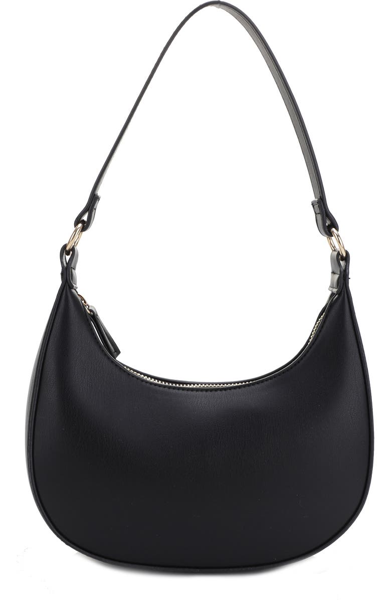 Mali + Lili Leilani Vegan Leather Baguette Bag, Main, color,