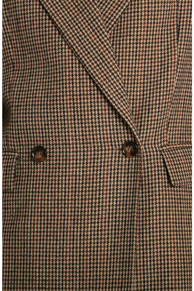 Big Brother Talk Double Breasted Blazer, Alternate, color, BEIGE