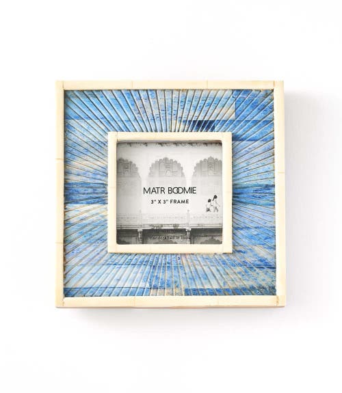 Matr Boomie Neela Picture Frame In Blue - 3x3