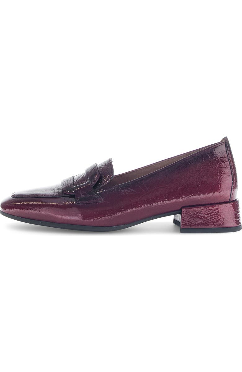 Gabor Buckle Loafer, Alternate, color, Bordo