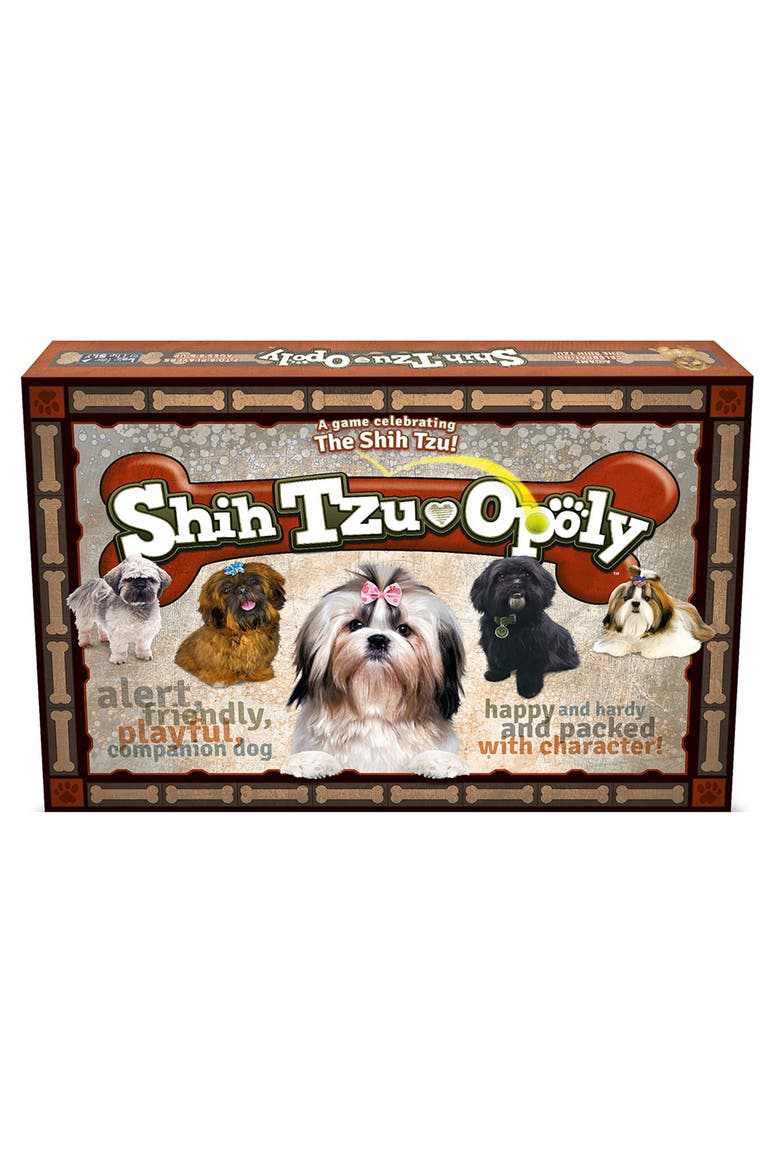 Shih-Tzu-Opoly Dog Themed Family Board Game, Ages 8+, Alternate, color, Multicolored
