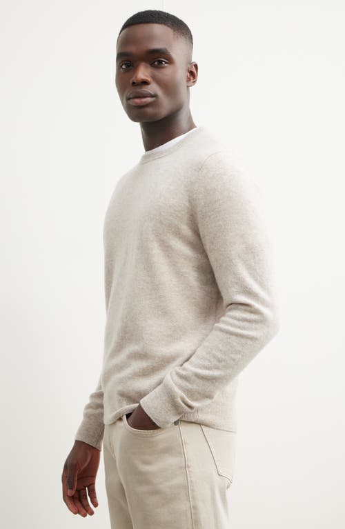 Nordstrom Cashmere Crewneck Sweater In Neutral