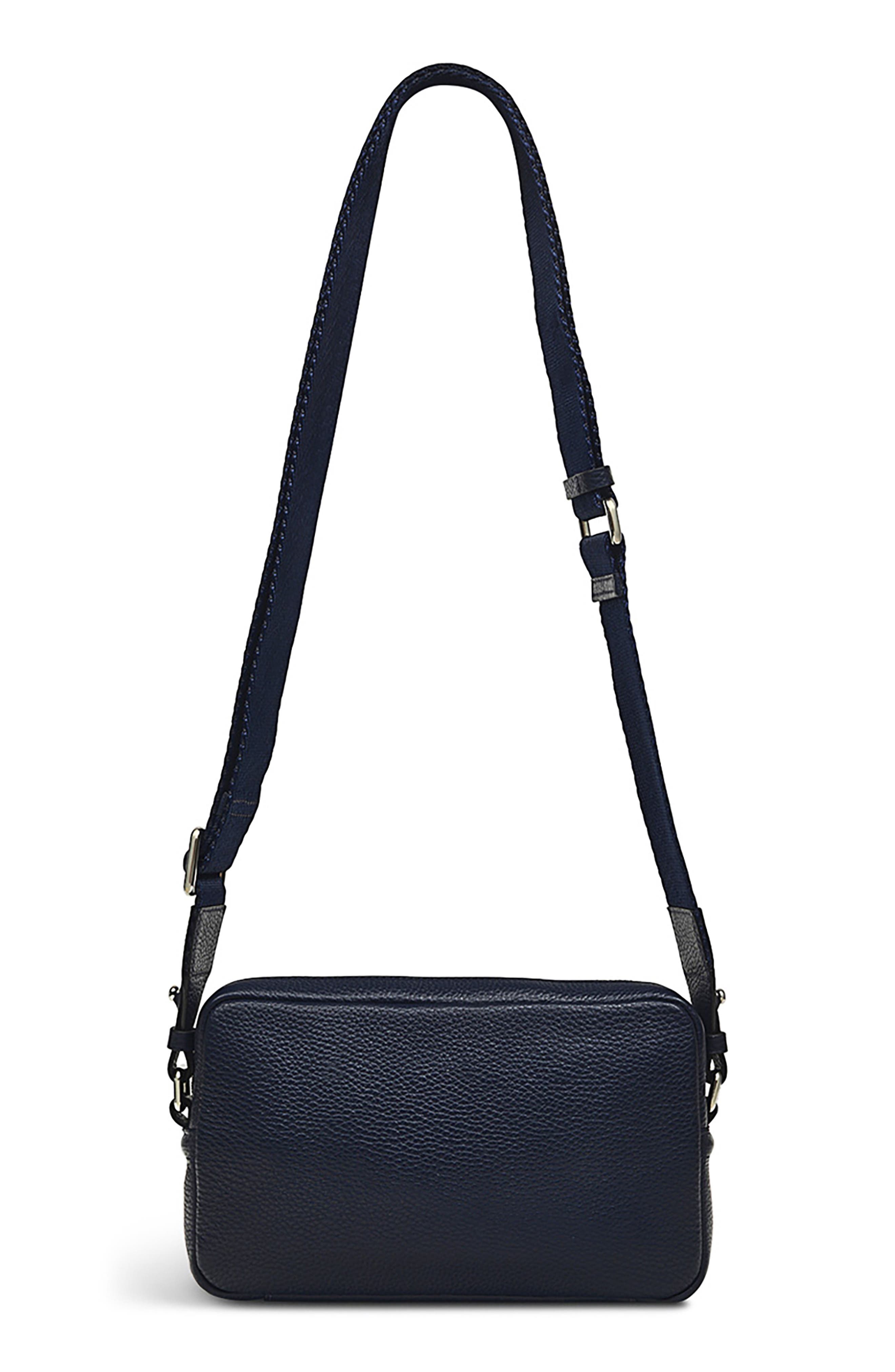 Radley Tavistock Mini Zip Around Crossbody Bag, Alternate, color, Ink