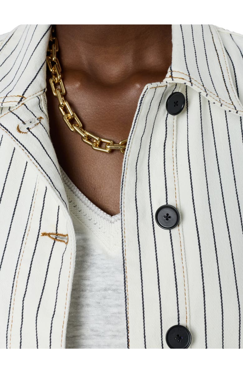 GERARD DAREL Tamea Relaxed Tailored Box Fit Jacket, Alternate, color, Ecru