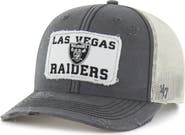 '47 Men's '47 Charcoal Las Vegas Raiders Egremont Well-Worn Adjustable Trucker Hat