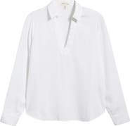 Cloth & Stone Long Sleeve Popover Top