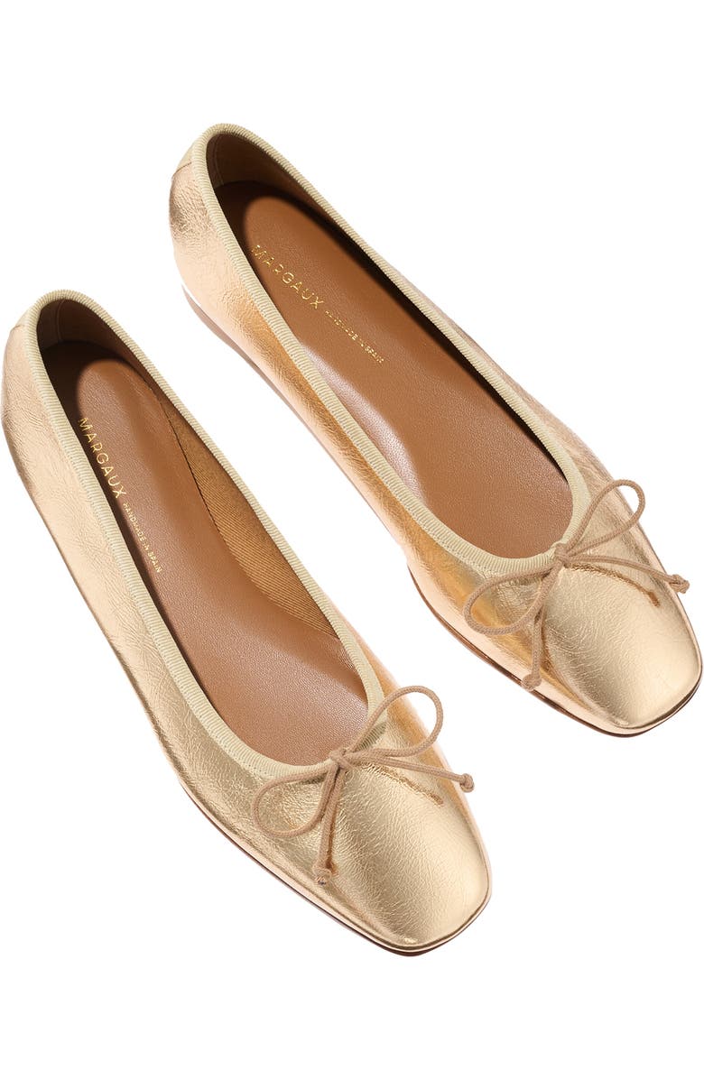 MARGAUX The Fonteyn, Alternate, color, Gold Crinkle Nappa