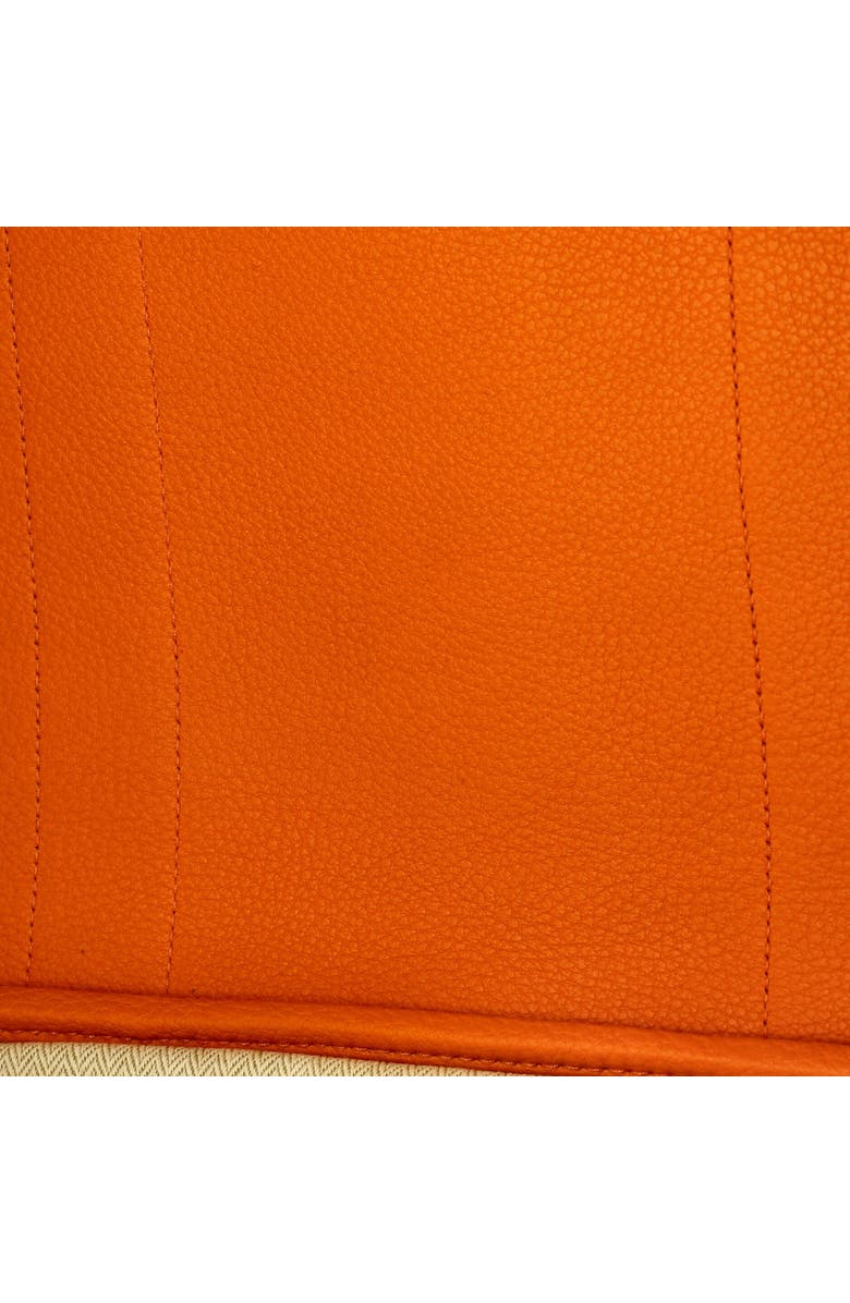 Pre-Owned Hermes Garden Party Tote Leather 36, Alternate, color, Orange H