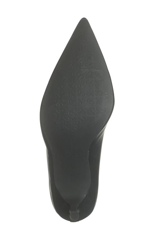 Linea Paolo Paris Pointed Toe Leather Pump In Black