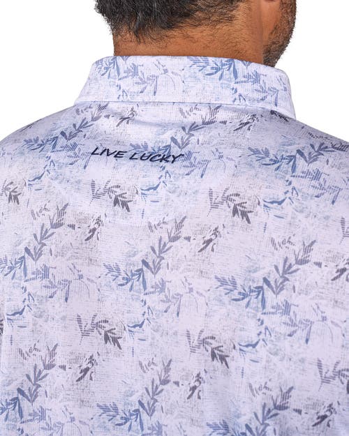 Black Clover Lucky Oasis Polo In Blue