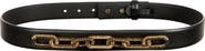 Serena Uziyel Catena Belt Black & Antique Gold