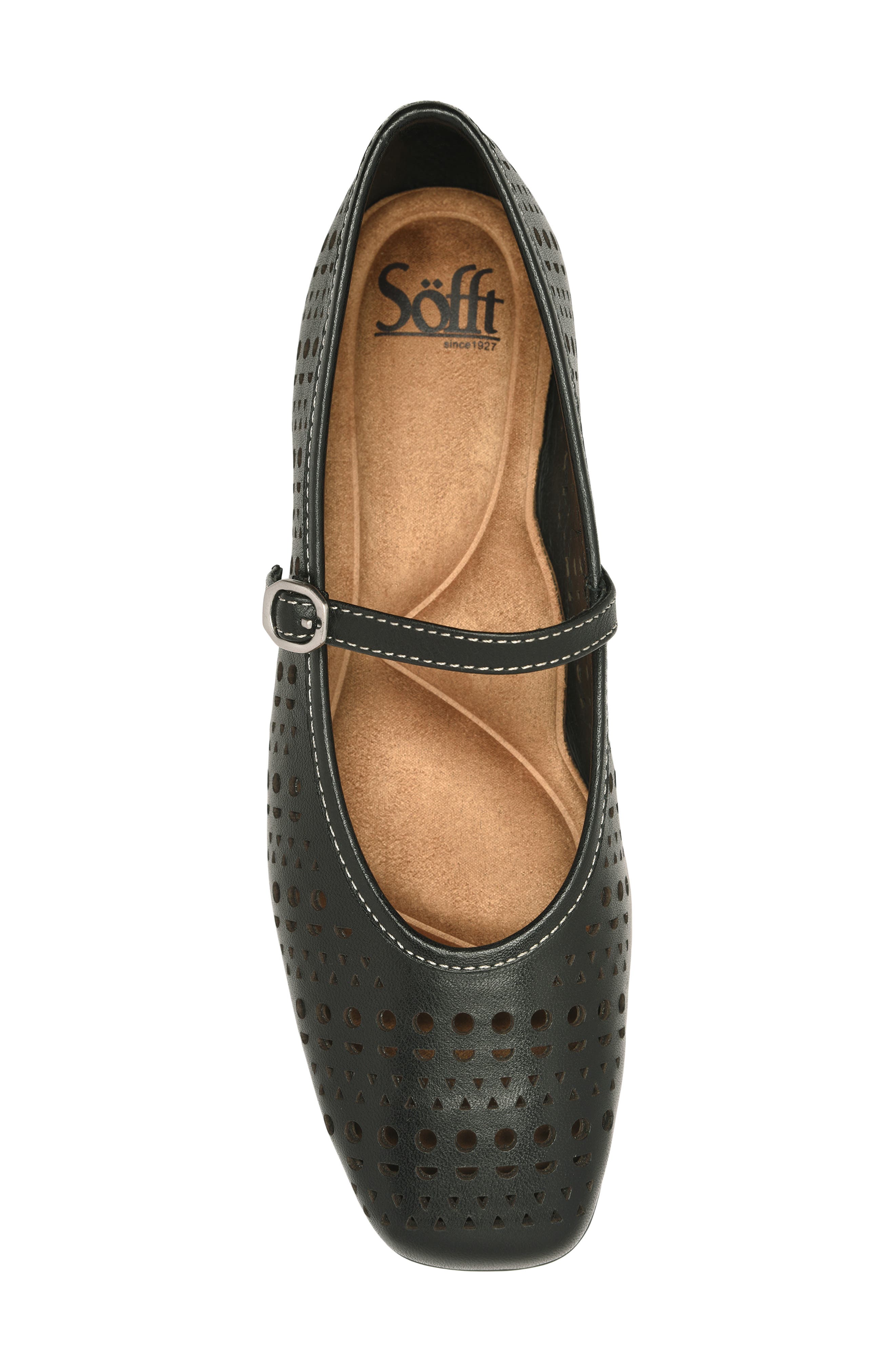 Söfft Ellie Mary Jane Pump, Alternate, color, Black