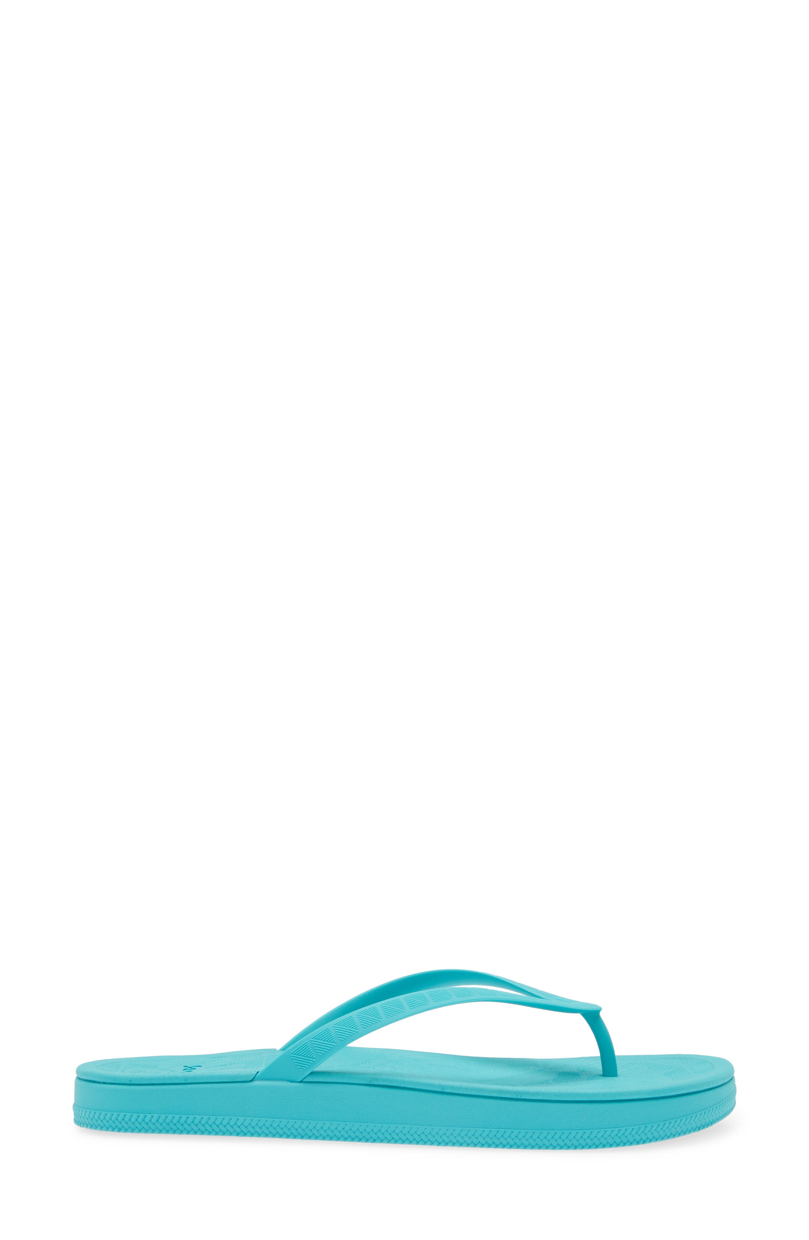 Sanuk Funshine Water Friendly Flip Flop, Alternate, color, Turquoise