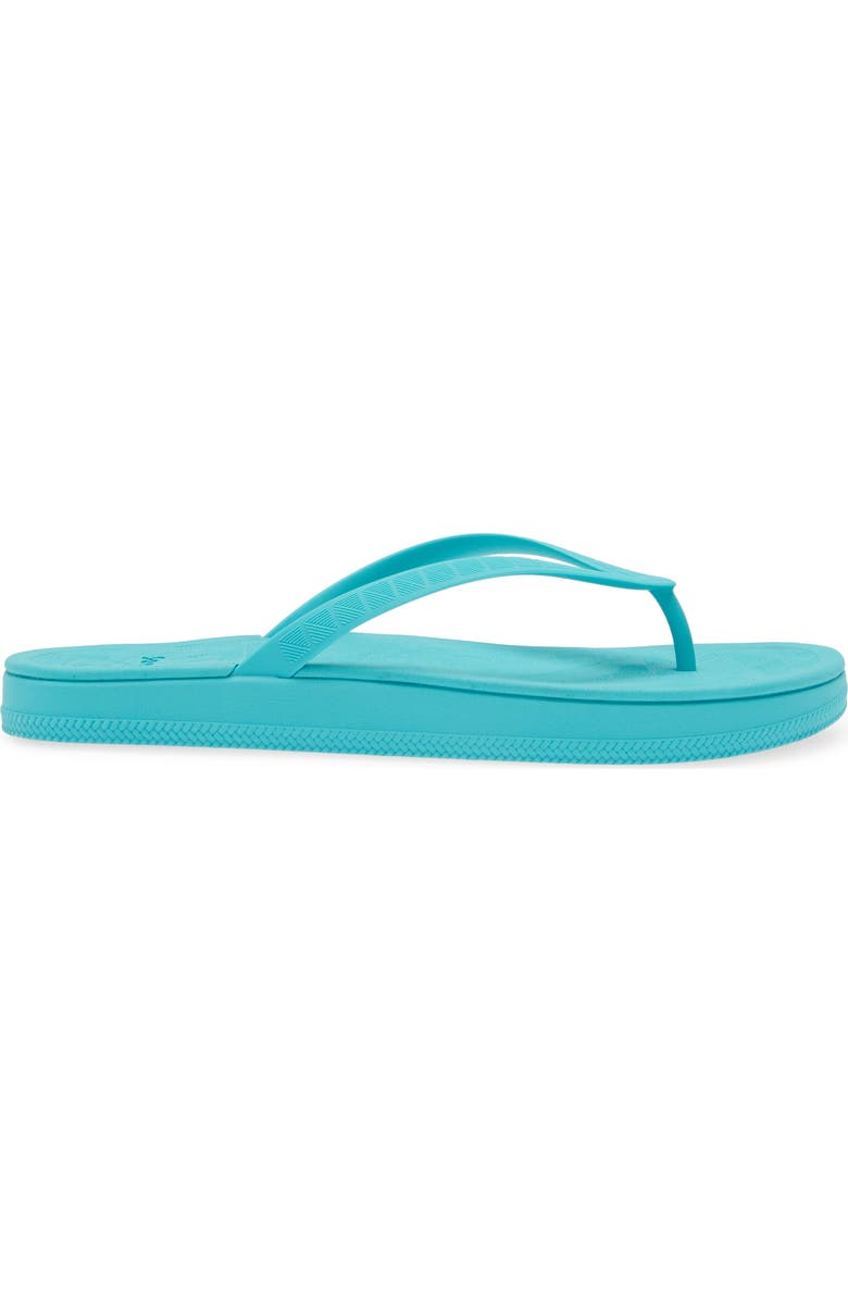 Sanuk Funshine Water Friendly Flip Flop, Alternate, color, Turquoise