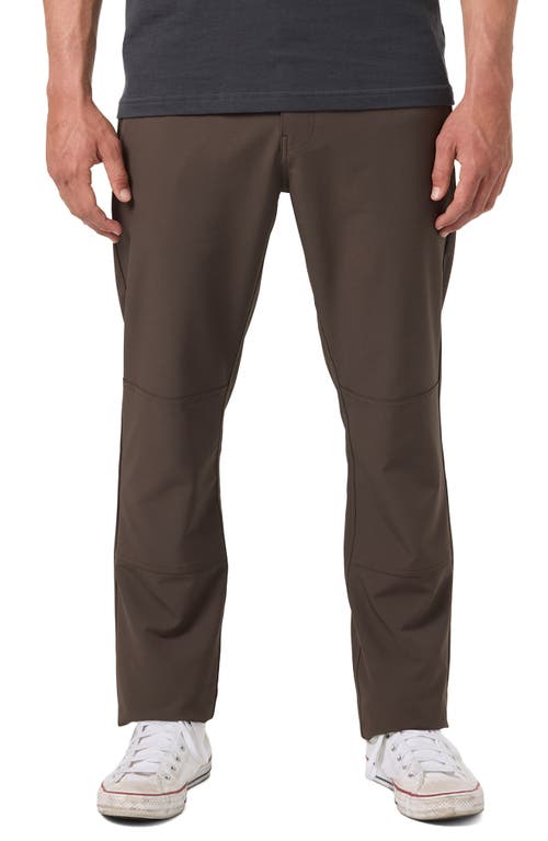 O'neill Recon Water Repellent Hybrid Pants In Brown