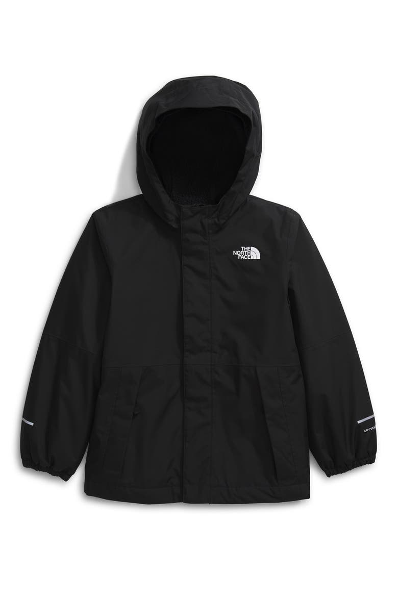 Kids' Antora Waterproof Insulated Rain Jacket, Main, color, TNF BLACK/ TNF BLACK