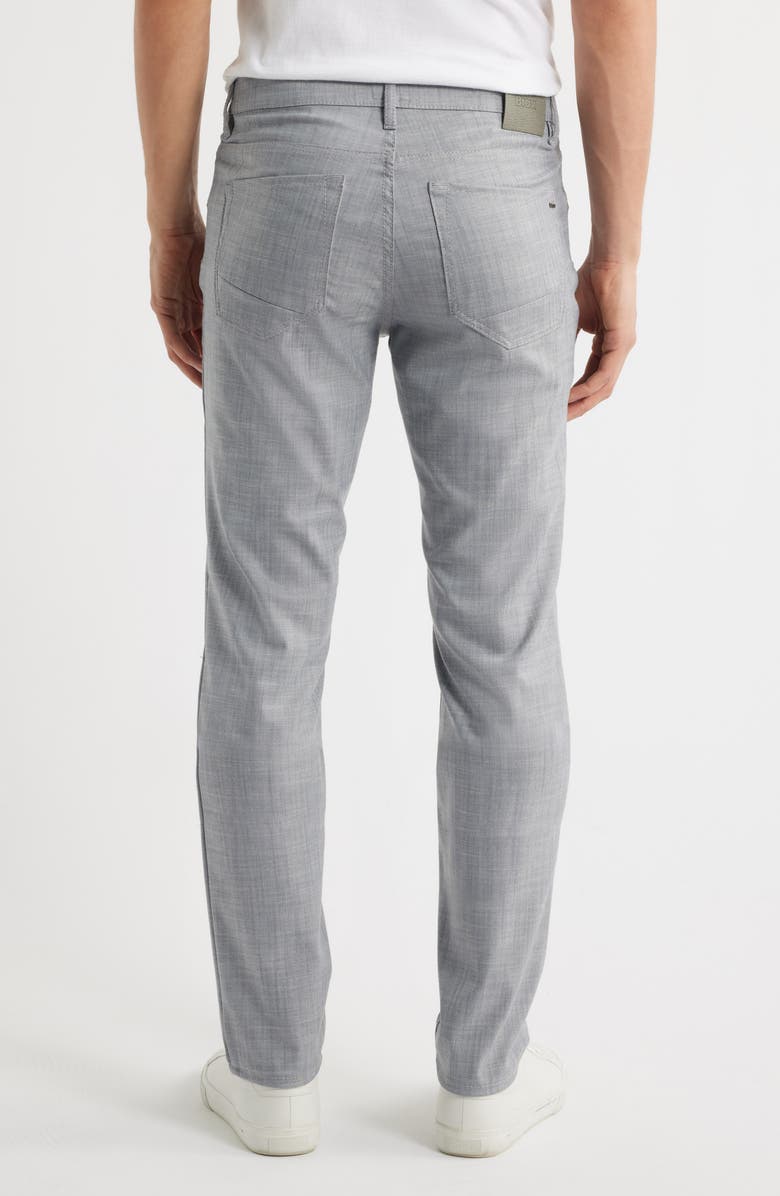 Brax Chuck Stretch Chambray 5-Pocket Pants, Alternate, color, Silver